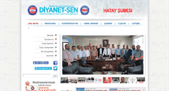 Desktop Screenshot of hatay.diyanetsen.org.tr