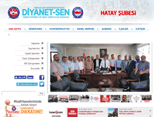 Tablet Screenshot of hatay.diyanetsen.org.tr